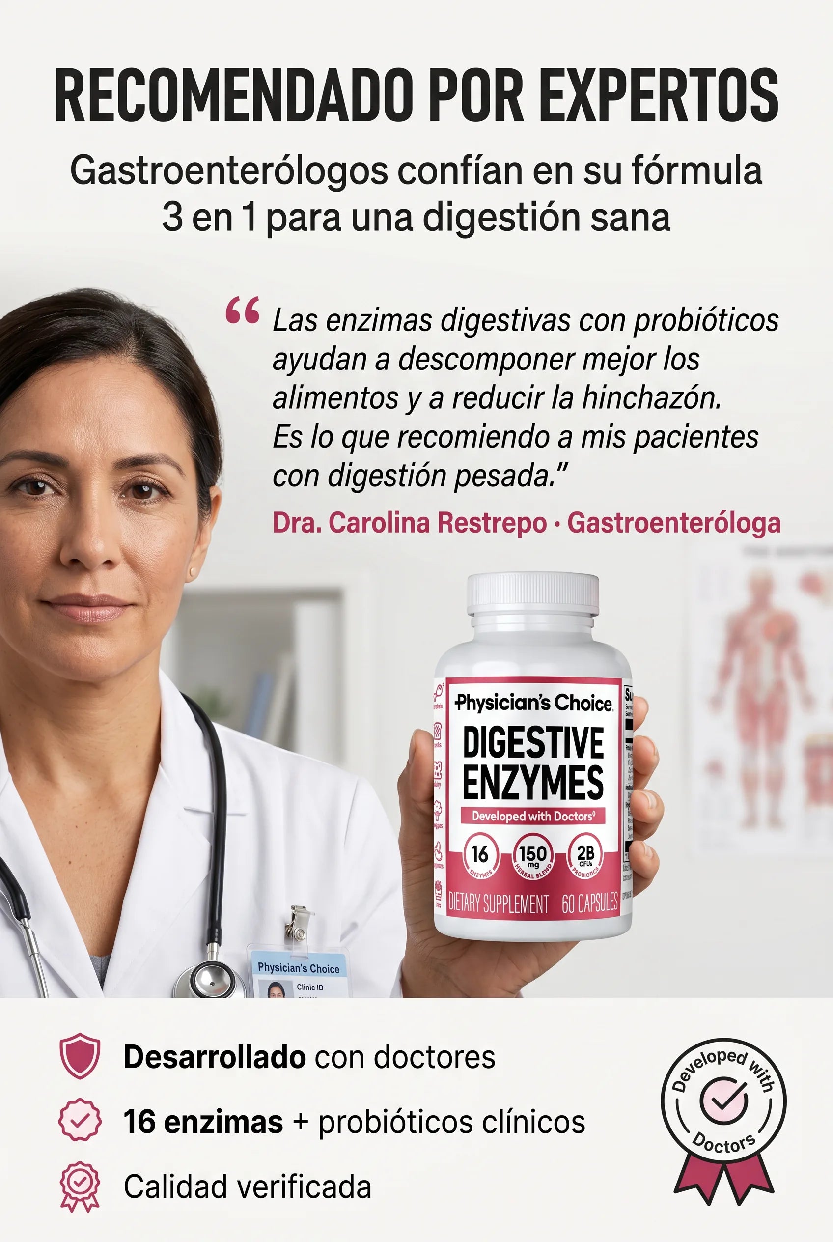 Reseña experta Enzimas Digestivas