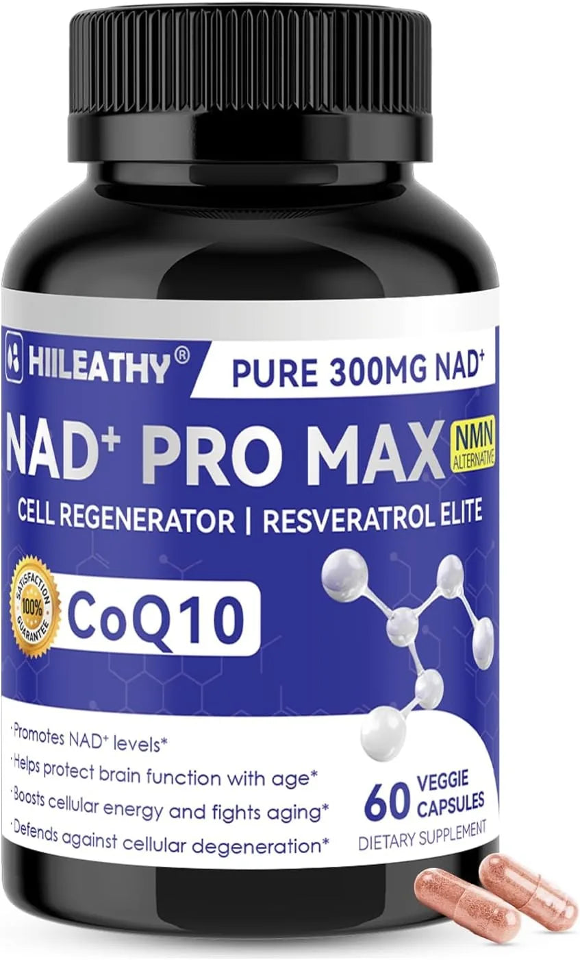 HIILEATHY NAD+ Pro Max Cell Regenerator 60 cápsulas